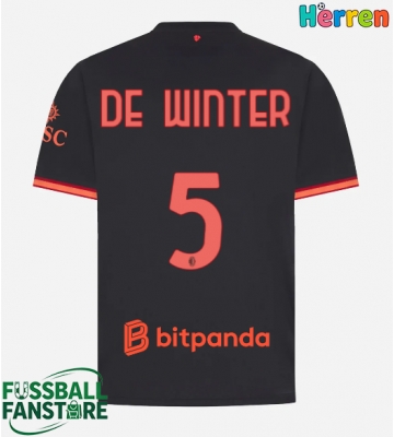 AC Milan Koni De Winter #5 Replik 3rd trikot 2026-27 Kurzarm